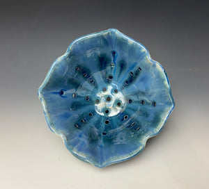 Microcrystalline Light Blue Lotus Berry Bowl