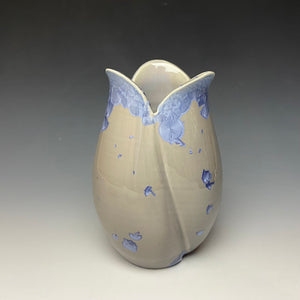 Tulip Vase- Periwinkle #1