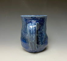 Load image into Gallery viewer, Deep Ocean Blue Swirly Mug
