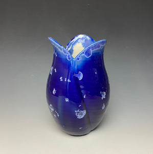 Tulip Vase- Winter Sky Blue #1