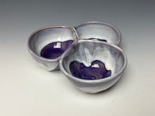 Load image into Gallery viewer, Triple Dip Dish- Purple
