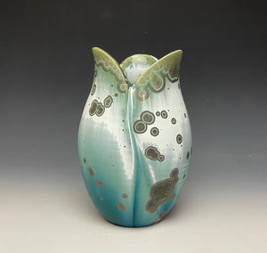 Tulip Vase- Wintergreen #1