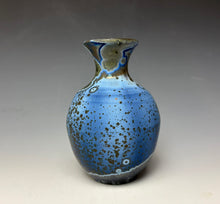 Load image into Gallery viewer, Cobalt Galaxy Crystalline Glazed Mini Vase 7

