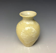 Load image into Gallery viewer, Cream Crystalline Glazed Mini Vase
