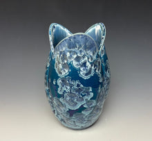 Load image into Gallery viewer, Tulip Vase- Atlantic Storm Blue #1
