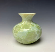 Load image into Gallery viewer, Crystalline Glazed Mini Vase - Mint Green 2
