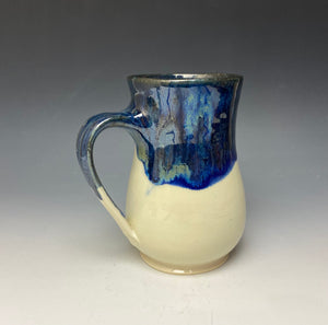 Gold Rearing Horse Mug #1- Galaxy Blue