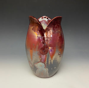 Tulip Vase- Ruby #1