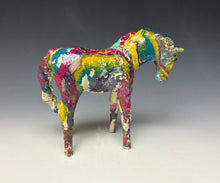Load image into Gallery viewer, Rainbow Marble Horse 882
