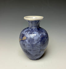 Load image into Gallery viewer, Periwinkle Crystalline Mini Vase 2
