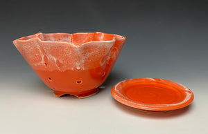 Intense Orange Lotus Berry Bowl #2