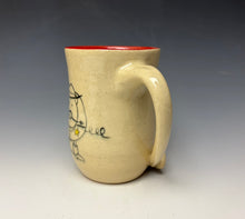 Load image into Gallery viewer, Cowboy Pig Mug- Red
