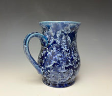Load image into Gallery viewer, Crystalline Glazed Mug 16oz - Winter Sky Blue #1
