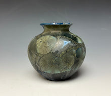 Load image into Gallery viewer, Cobalt Galaxy Crystalline Glazed Mini Vase 5

