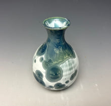 Load image into Gallery viewer, Bluestone Crystalline Glazed Mini Vase 2

