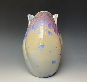 Tulip Vase- Blue Unicorn