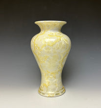 Load image into Gallery viewer, Crystalline Vase in Ivory
