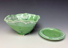 Load image into Gallery viewer, Bermuda Green Lotus Berry Bowl #4
