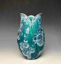 Load image into Gallery viewer, Tulip Vase- Aqua
