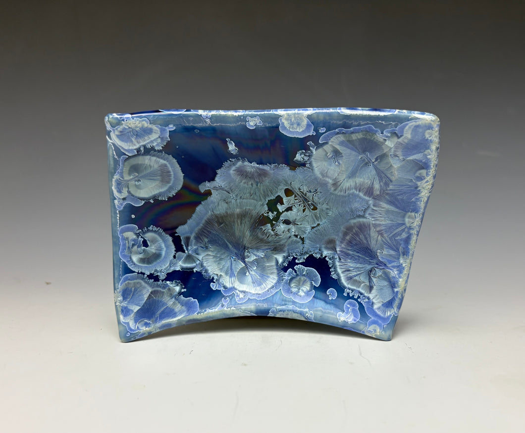 Crystalline Tray in Winter Sky Blue