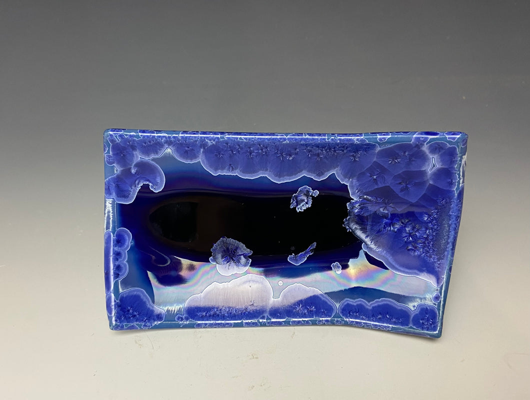 Crystalline Tray in Winter Sky Blue