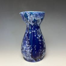 Load image into Gallery viewer, Winter Sky Blue Crystalline Sake Pitcher
