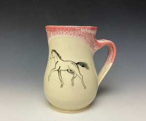 Foal Mug- Bright Red