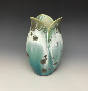 Tulip Vase- Wintergreen #3