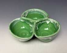 Load image into Gallery viewer, Triple Dip Dish- Bermuda Green
