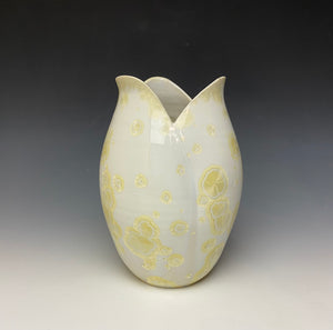 Tulip Vase- Ivory #1