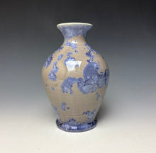Load image into Gallery viewer, Periwinkle Crystalline Vase
