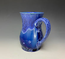 Load image into Gallery viewer, Crystalline Glazed Mug 18oz - Winter Sky Blue #1
