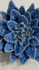 Blue Porcelain Wallflower