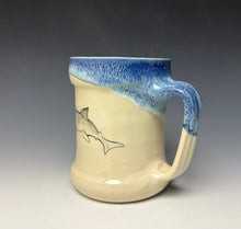 Load image into Gallery viewer, Shark Mug- Deep Blue
