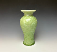 Load image into Gallery viewer, Crystalline Glazed Vase - Mint Green #2
