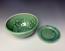 Load image into Gallery viewer, Seafoam Green Berry Bowl #3
