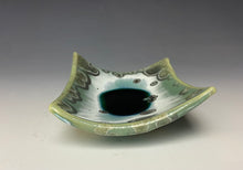 Load image into Gallery viewer, Crystalline Tray in Green and Silver #2
