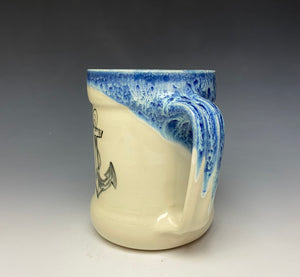 Anchor Mug- Deep Blue