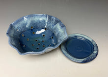 Load image into Gallery viewer, Deep Blue Lotus Berry Bowl #3
