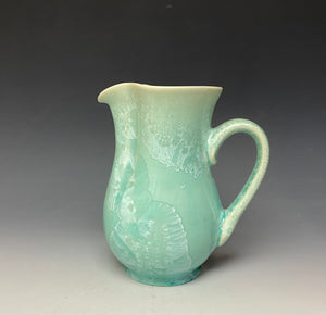 Light Green Crystalline Small Pitcher