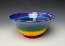 Load image into Gallery viewer, Serving Rainbowl Purple Rim
