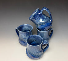 Load image into Gallery viewer, Deep Ocean Blue Swirly Mug
