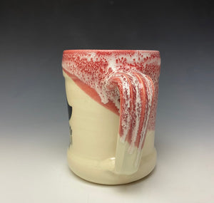 Pirate Mug- Bright Red