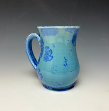 Load image into Gallery viewer, Crystalline Glazed Mug 14 oz- Teal #3
