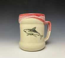 Load image into Gallery viewer, Shark Mug- Bright Red
