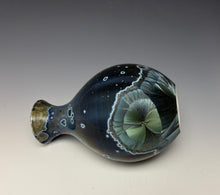 Load image into Gallery viewer, Cobalt Galaxy Crystalline Glazed Vase 8
