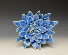 Load image into Gallery viewer, Blue Porcelain Wallflower
