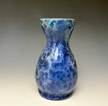 Load image into Gallery viewer, Atlantic Storm Blue Crystalline Sake Pitcher

