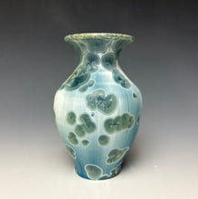 Load image into Gallery viewer, Bluestone Crystalline Glazed Mini Vase 1
