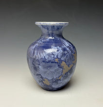 Load image into Gallery viewer, Periwinkle Crystalline Mini Vase
